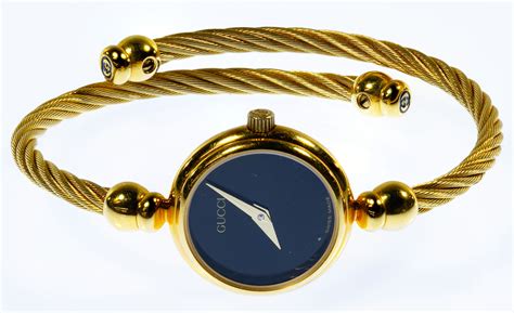 gucci vintage ladies gold lasso rope watch|gucci watches for sale.